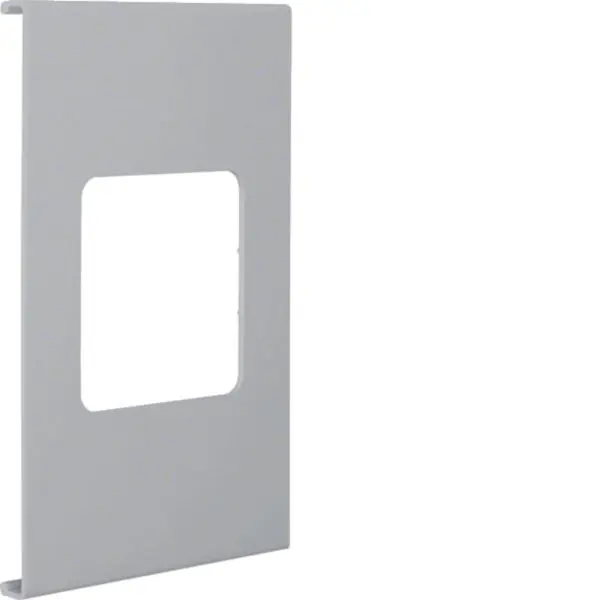 Produktfoto 1 von Blende 1f R7 für UP-Einsatz mit Rahmen PVC zu FB Oberteil 190mm steingrau