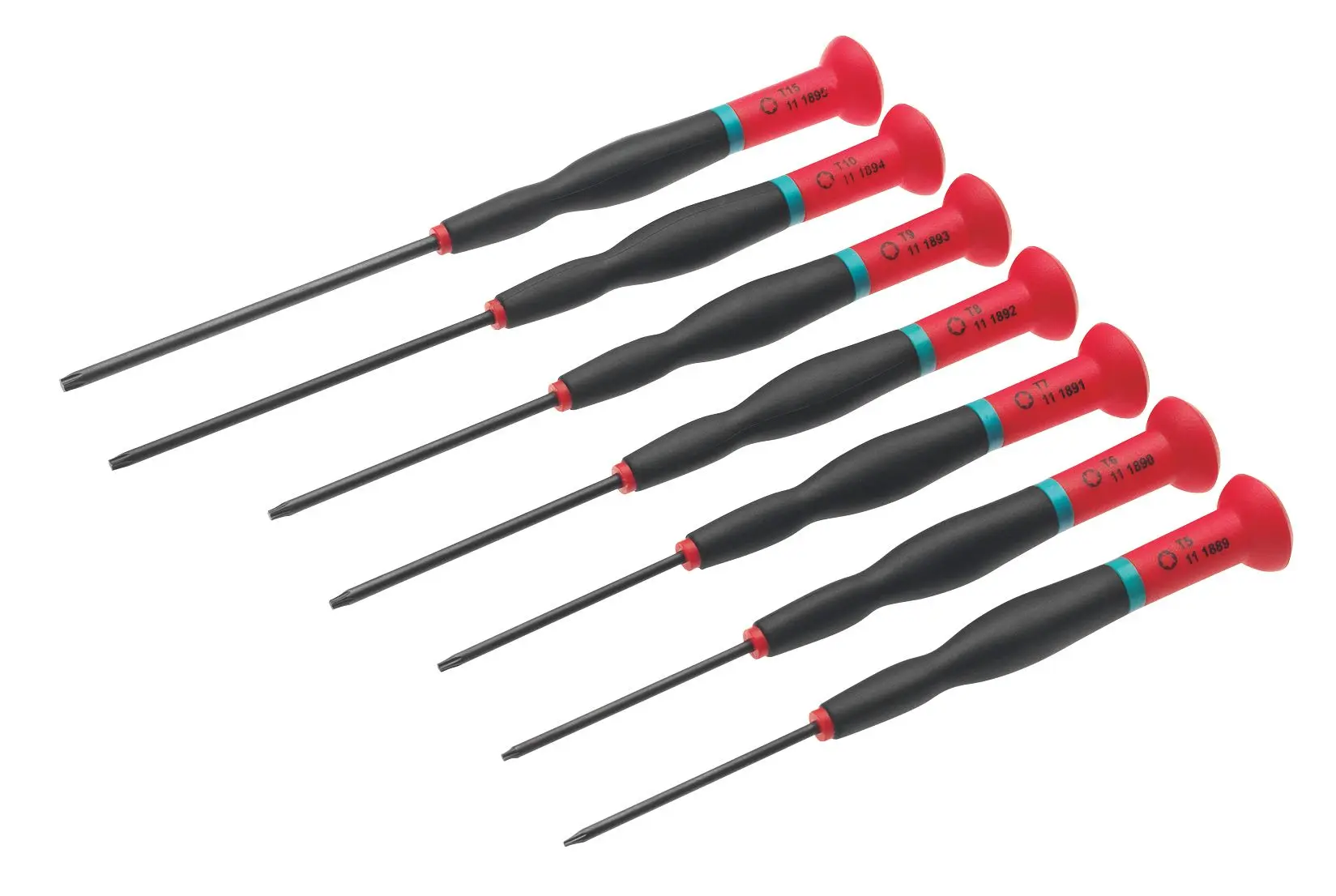 Produktfoto 1 von Elektronik-Schraubendreher-Sortiment 7teilig für TORX-Schrauben