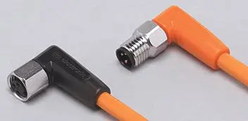 Produktfoto 1 von Verbindungskabel PNP 10m PVC Gehäuse PVC orange EPDM IP65/67-69K