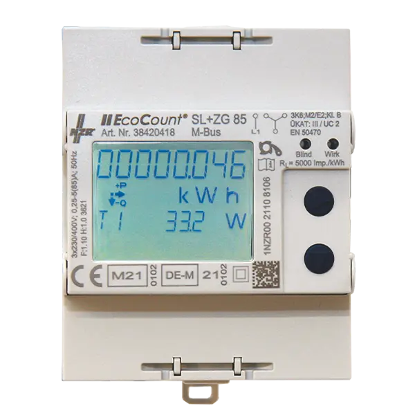 Produktfoto 1 von EcoCount SL+ ZG 5//1A M-Bus Lieferung+Bezug, MID