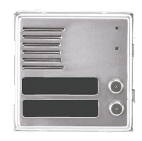 Produktfoto 1 von Türlautsprecher-Abdeckg. Sinthesi S2 1+n/4+n-Technologie m.2 Klingeltasten gr