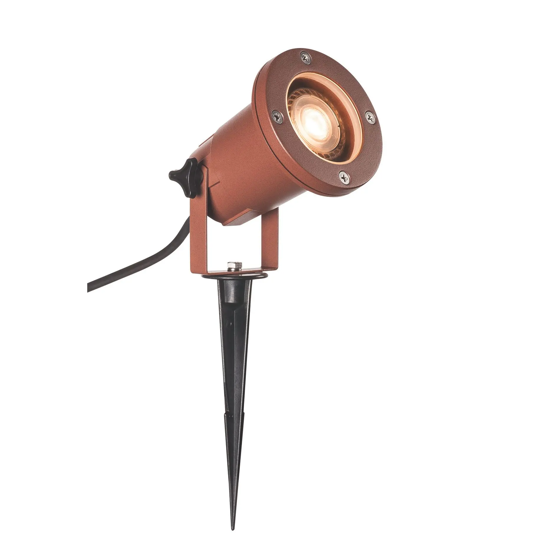 Produktfoto 1 von BIG NAUTILUS QPAR51 Outdoor Erdspießleuchte rost farbend IP65