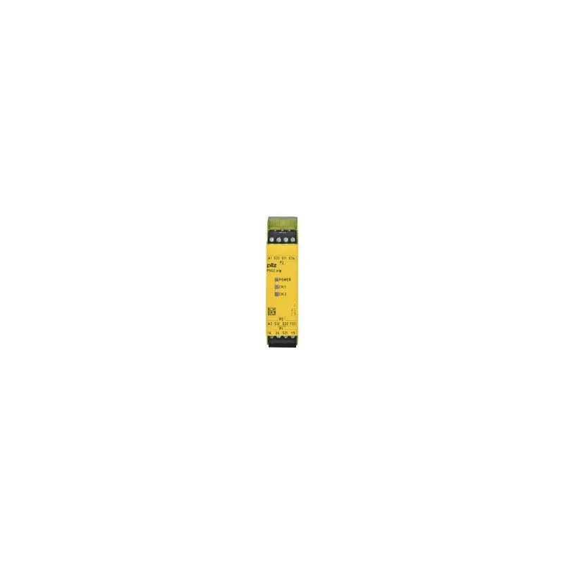 Produktfoto 1 von PNOZ e1p 24VDC 2so Sicherheitsschaltgerät