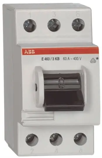 Produktfoto 1 von E463/3-KB Hauptschalter E463/3-KB