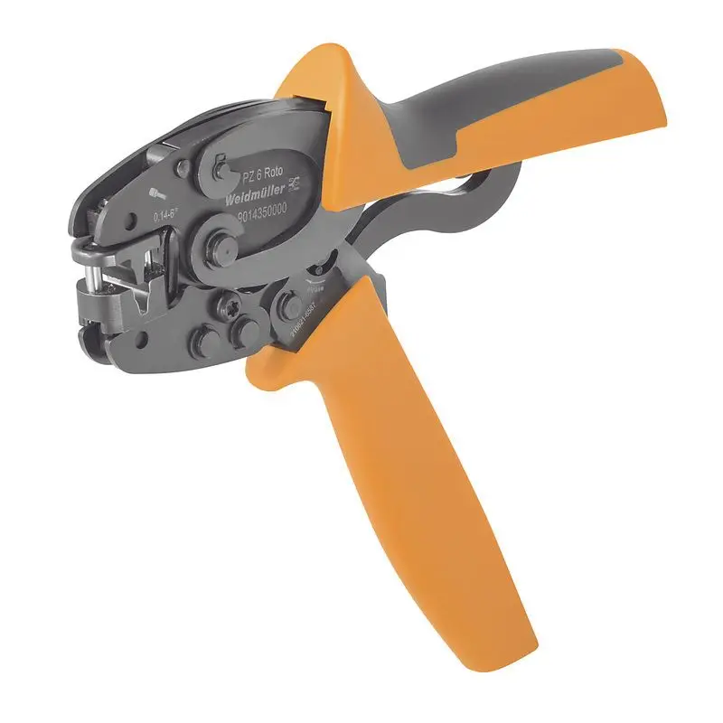 Produktfoto 1 von Crimpwerkzeug für Aderendhülsen, 0,14 qmm, 6 qmm, Trapezcrimp