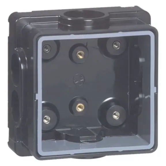 Produktfoto 1 von Einbaudose für Alu-Guss 1fach, Einbautiefe bis 70-90 mm