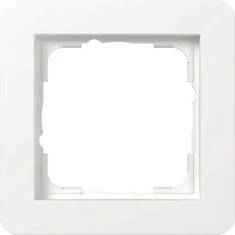Produktfoto 1 von Abdeckrahmen 1f Gira E1 Reinweiß m