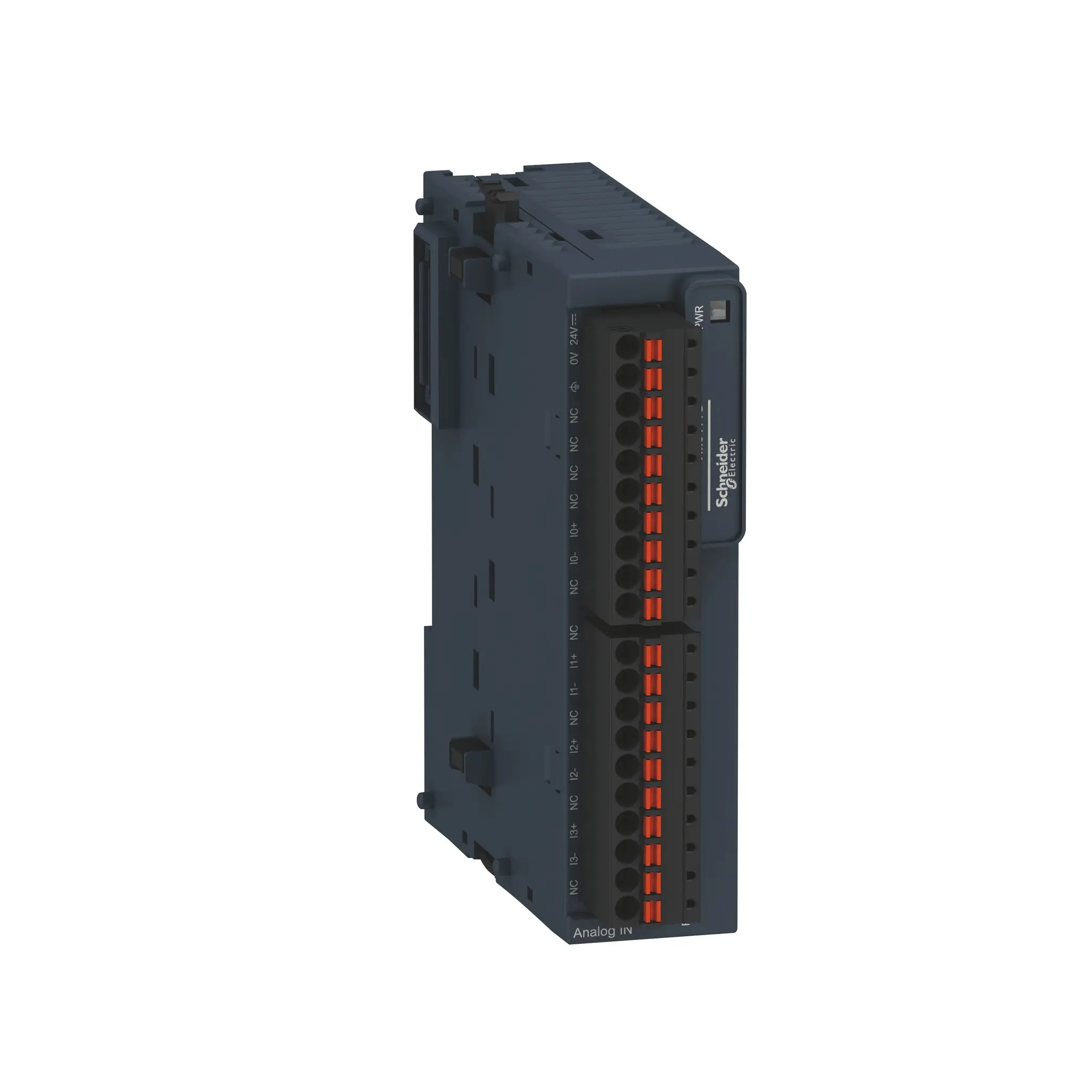 Produktfoto 1 von E/A-Erweiterung TM3 EA-Modul 4 analog Ein. Spannung/Strom/Temp Federzug