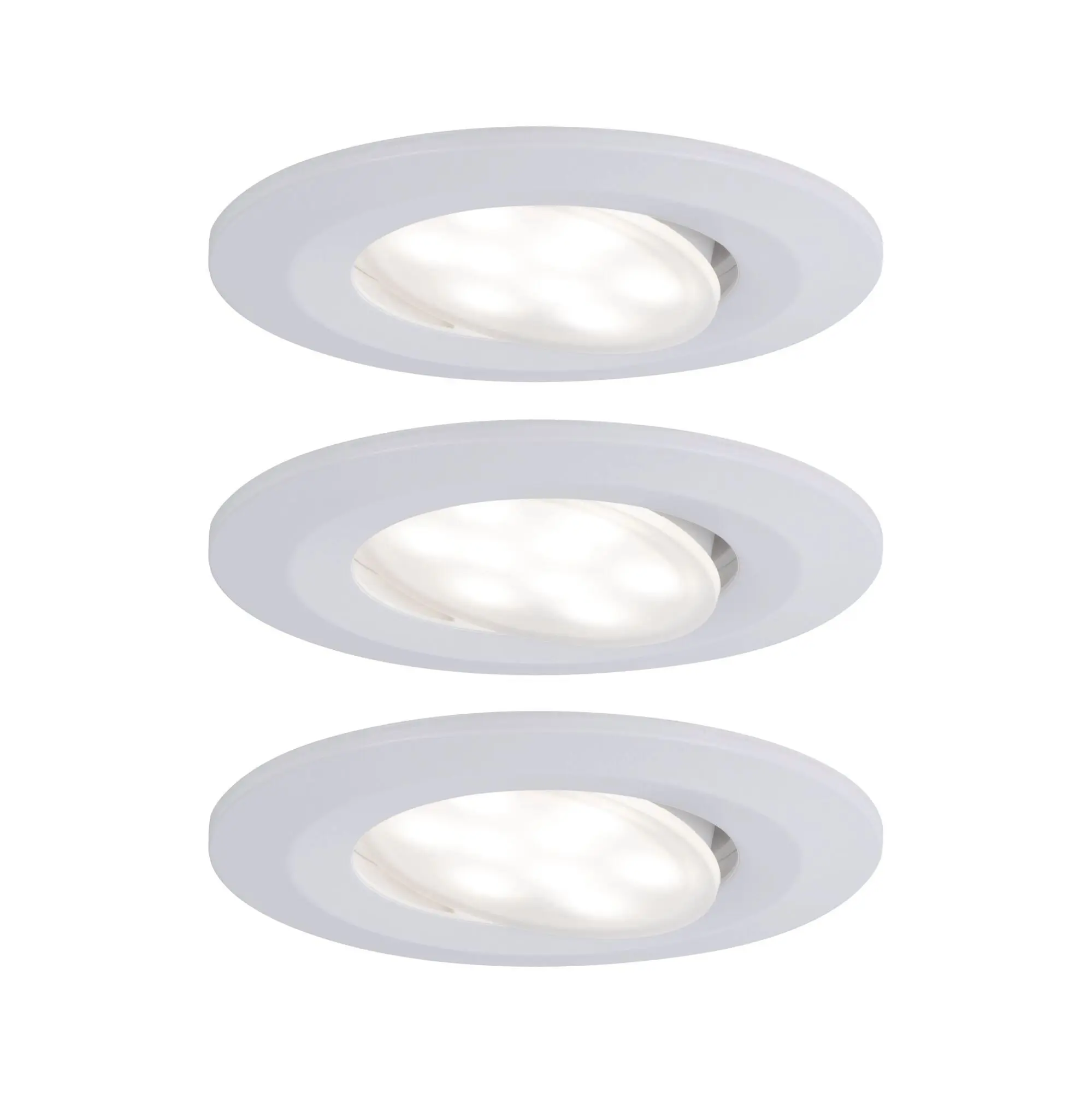 Produktfoto 1 von Einbauleuchte LED Calla rund 3x6W Weiß matt