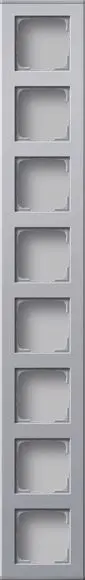 Produktfoto 1 von 8fach Profil 55 aluminium