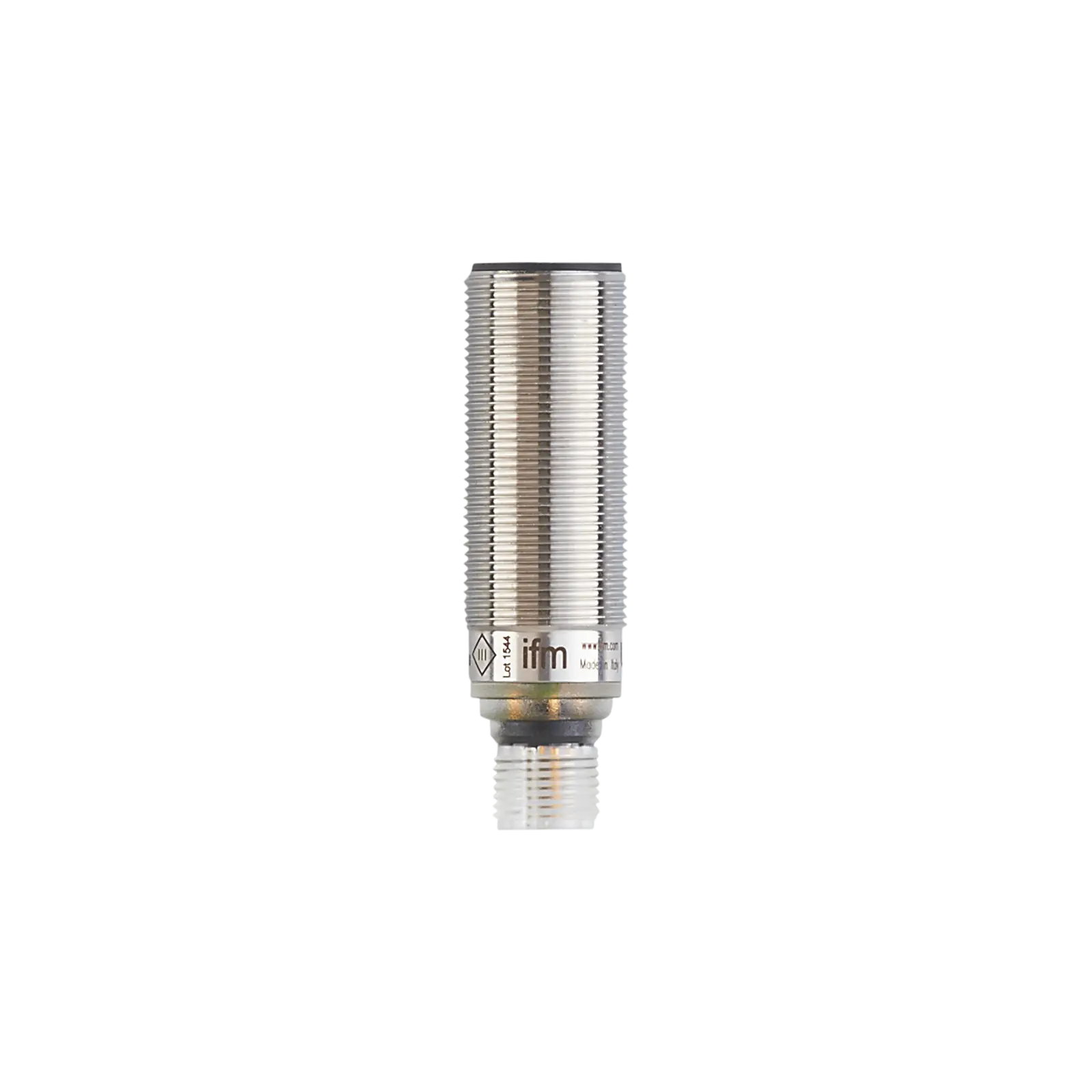 Produktfoto 1 von Ultraschallreflextaster M18x1 L=60,5 Sn=60-800 S/Ö DC NPN M12 IP67