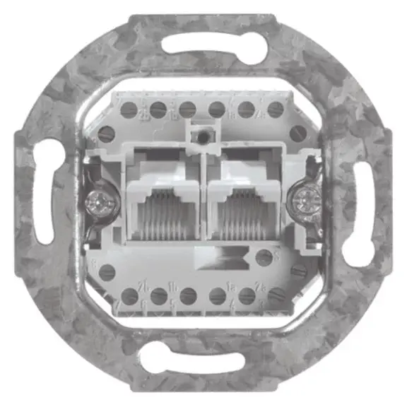 Produktfoto 1 von UAE-Steckdose Unterputz 2 Terminals