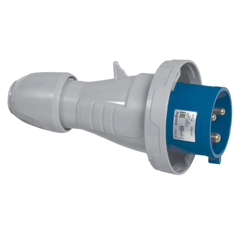 Produktfoto 1 von CEE-Steckdose 3P 16A 230V Blau IP67