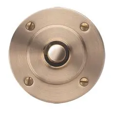 Produktfoto 1 von Torkontakt Messing gebürstet / rund max.24V~(1,0A)/24V=(1,0A) IP 44
