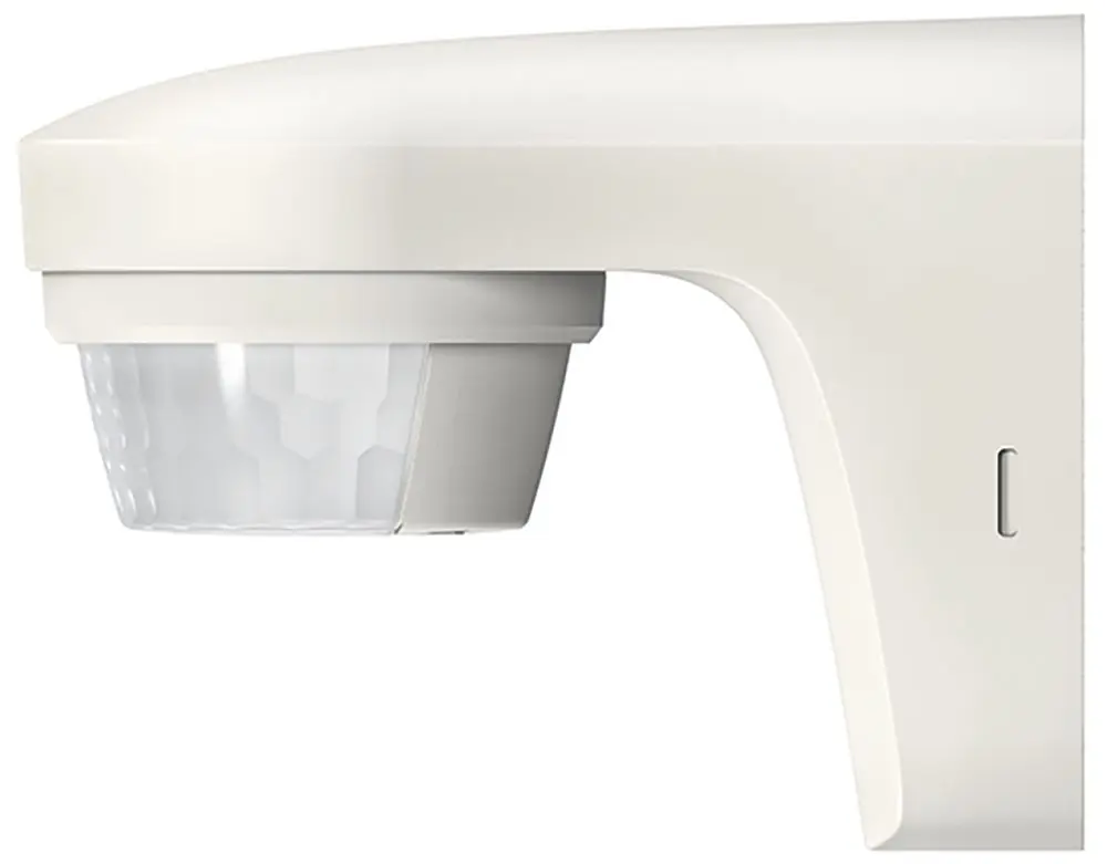 Bewegungsmelder Wandmontage außen IP55, Lichtsteuerung, 180°, max. 12 m, weiß