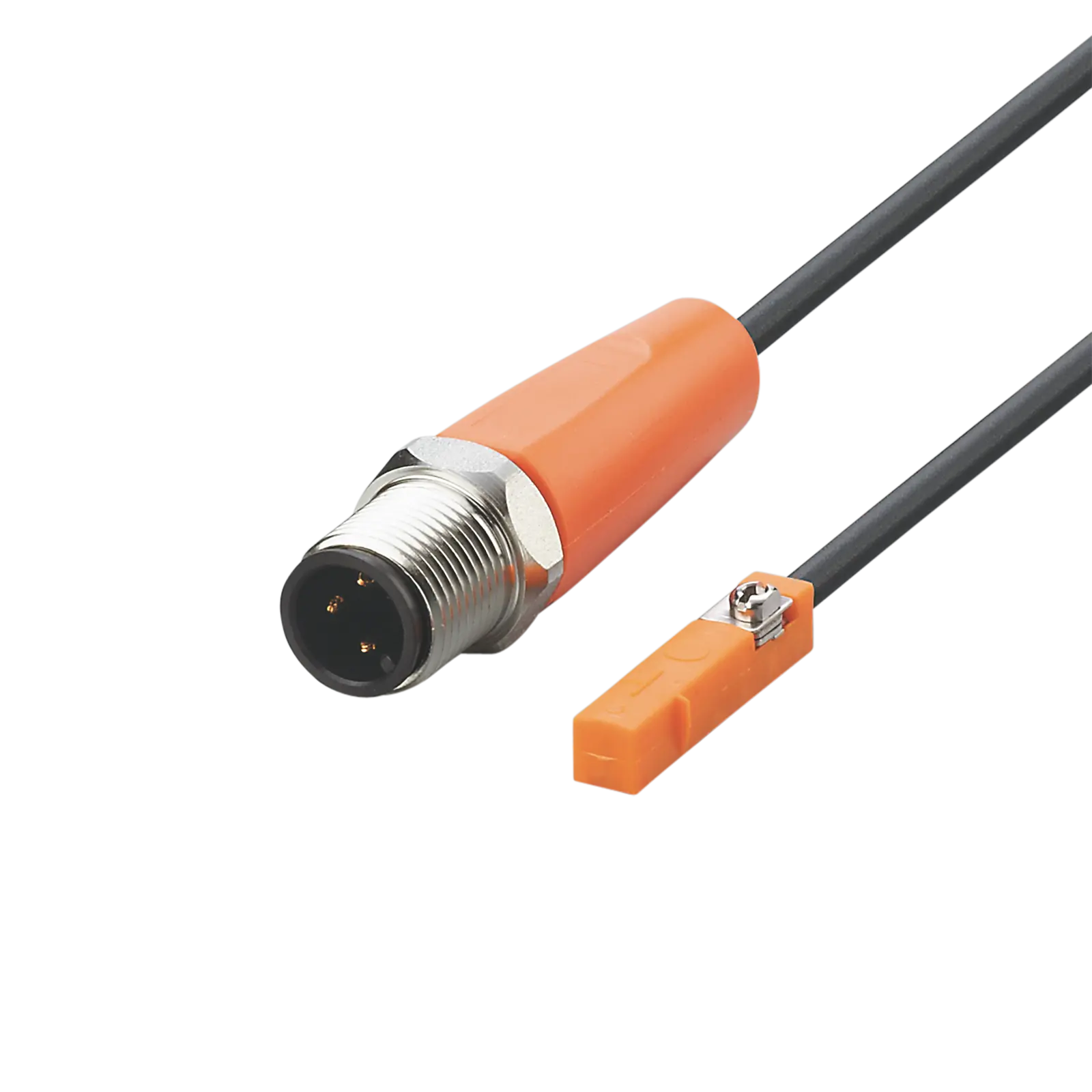 Produktfoto 1 von Zylindersensor AMR 25x5x6,5 2mT Schließer DC PNP 1,2m PVC M12 3L 6000Hz