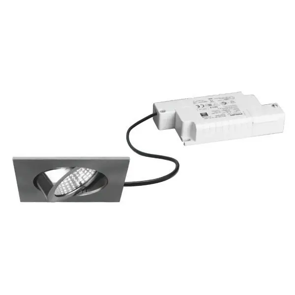 Produktfoto 1 von LED EBS 230V 6W 3000K nickel matt dimmbar Phasenanschnitt-/ abschnitt