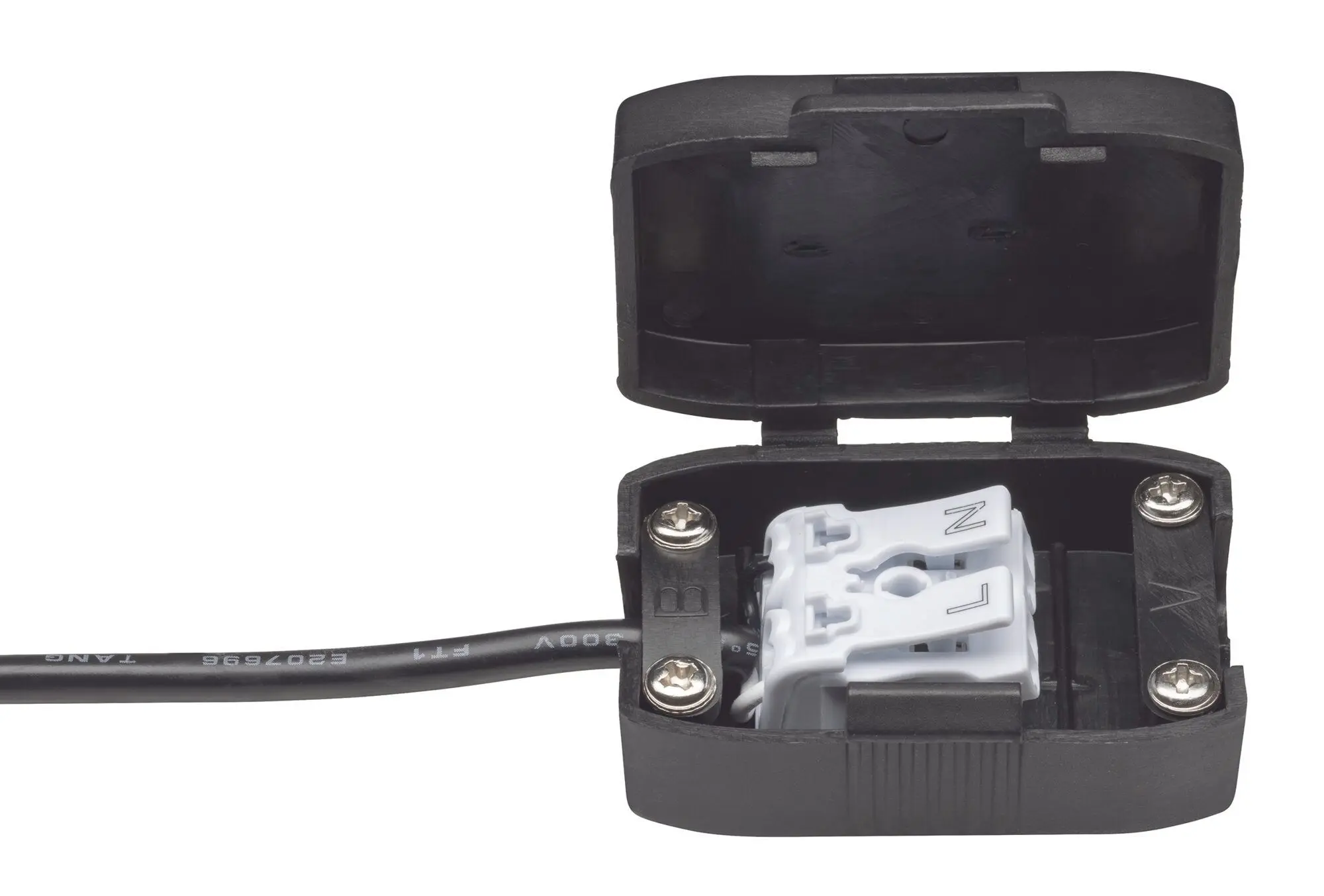 Produktfoto 1 von EBL Set Cole Coin 3StepDim rd starr LED 1x6,5W 2700K 230V schwarz/silber mt