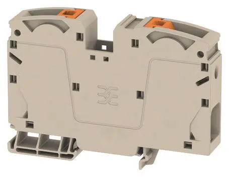 Produktfoto 1 von Durchgangs-Reihenklemme, PUSH IN, 35 qmm, 1000 V, 125 A, beige