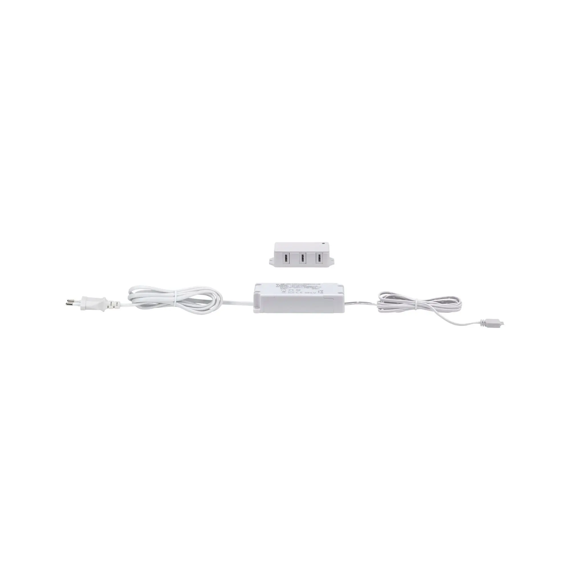 Produktfoto 1 von Clever Connect Driver max.12W 12V DC incl 3fach Verteiler Weiß