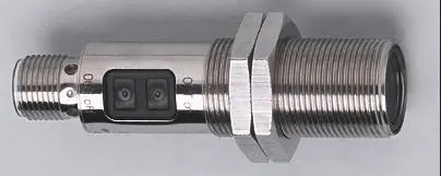 Produktfoto 1 von Einweglichtschranke Rotlicht Hell/Dunkel PNP 25m IP67 M12