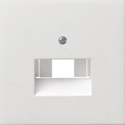 Produktfoto 1 von Abdeckung UAE/IAE/ISDN Flächenschalter reinweiß