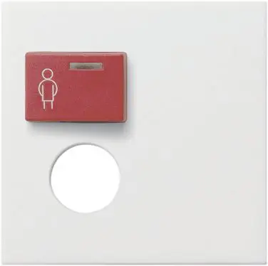 Produktfoto 1 von Abdeckung Ackermann 73073 E/E3/73075 A System 55 reinweiß