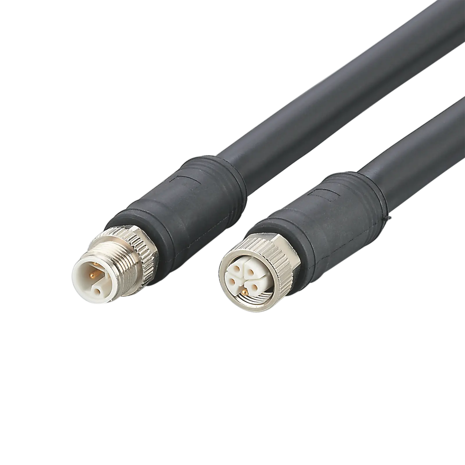 Produktfoto 1 von Verbindungskabel Powerkabel L-codiert 10m PUR Gehäuse PP IP67