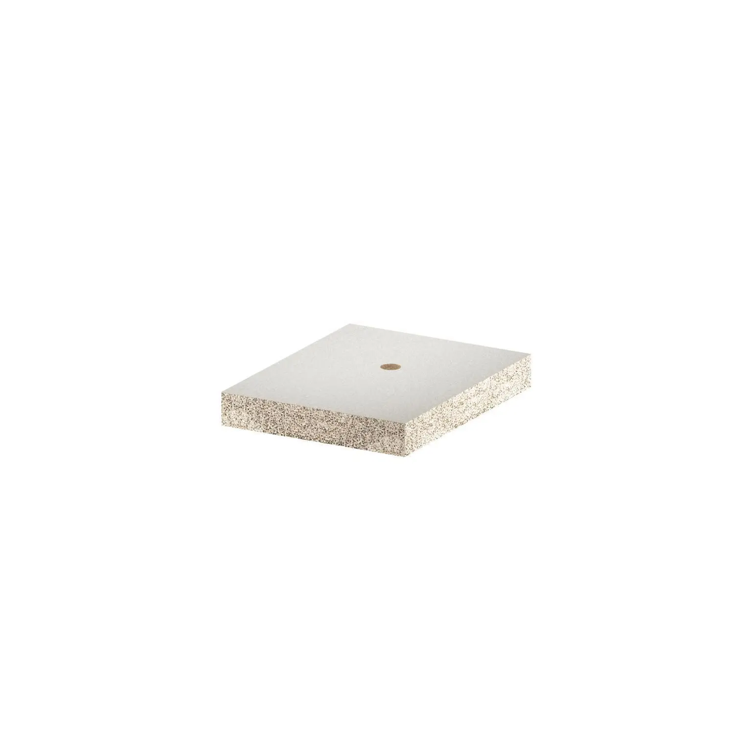 Produktfoto 1 von Brandschutzplatte gelocht 150x120x20, grau