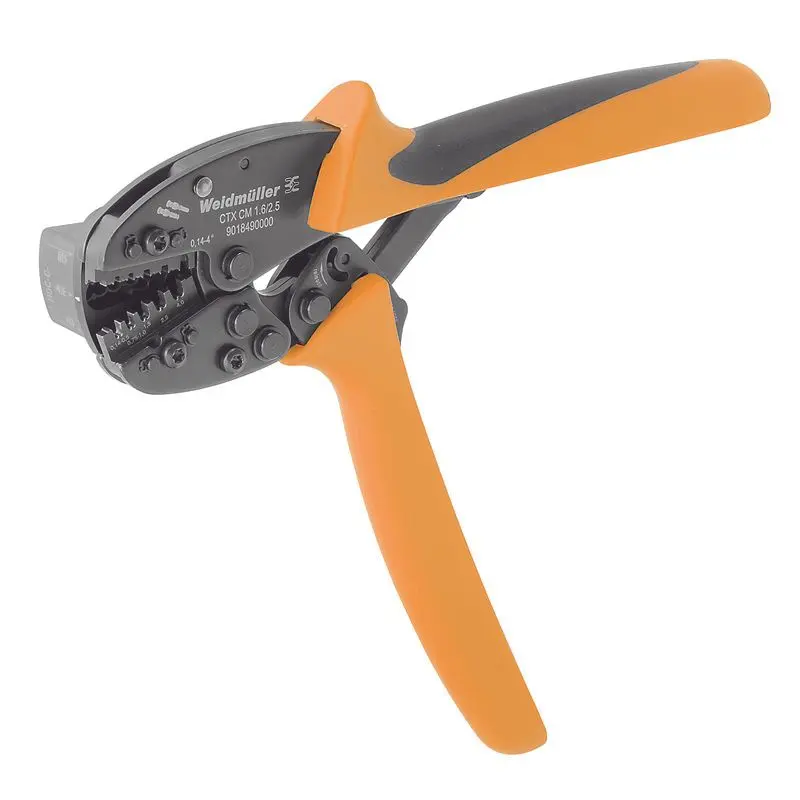 Produktfoto 1 von Crimpwerkzeug für Kontakte, 0,14 qmm, 4 qmm, W-Crimp