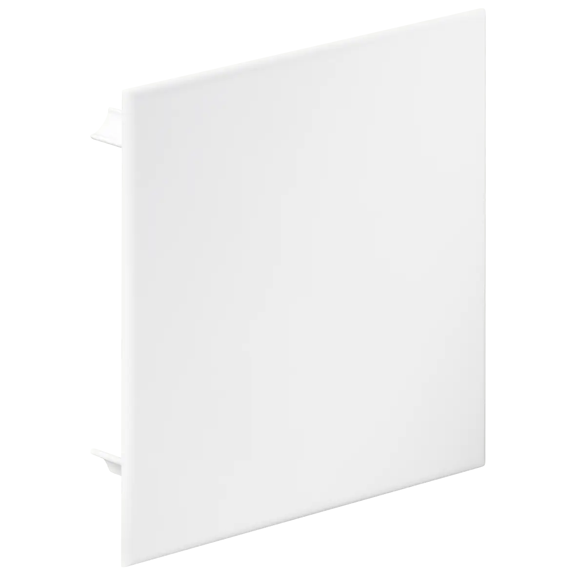 Produktfoto 1 von Steckdeckel mit Eckbefestigung, 130x130 mm - weiss