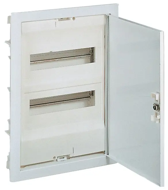 Produktfoto 1 von UPverteiler Ekinoxe, m.Metalltür, Signalweiß, IP30, 48+8 Module, 4R
