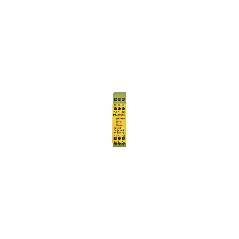 Produktfoto 1 von PNOZ X1 24VAC/DC 3n/o 1n/c Sicherheitsschaltgerät