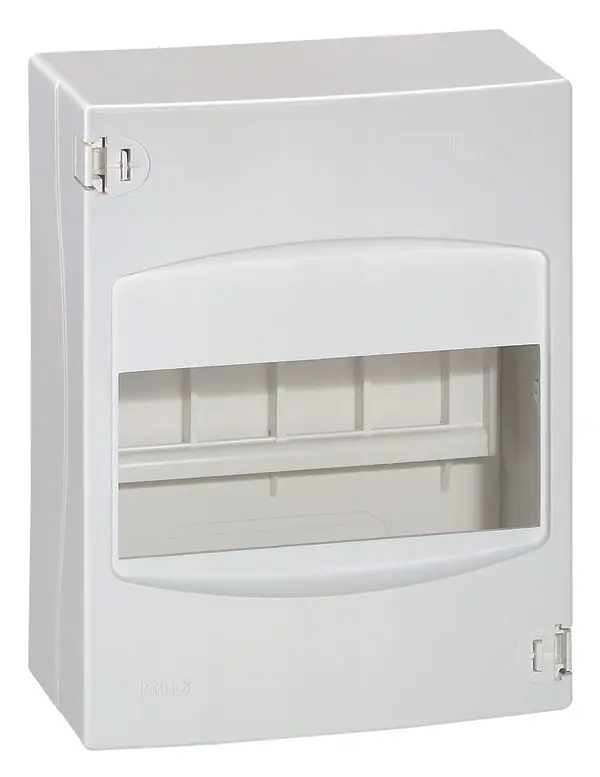 Produktfoto 1 von AP-Kleinverteiler Ekinoxe, Signalweiß, IP30, 6 Module, 160x128x74mm