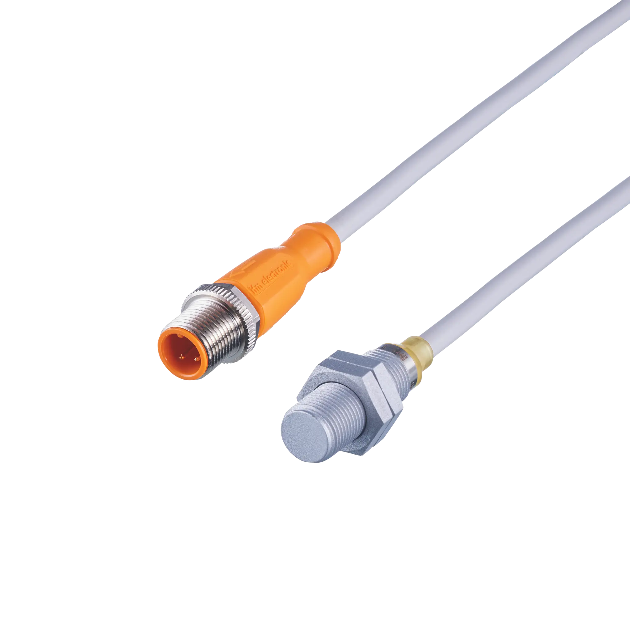 Produktfoto 1 von Ind.Sensor M12x1 L=40 Sn=4mm bündig S DC PNP/NPN 0,3m PVC M12 IP67 2L 75Hz
