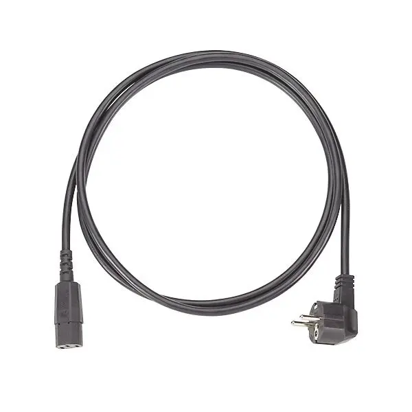 Produktfoto 1 von Kaltgerätezuleitung H05VV-F 3G1 schwarz