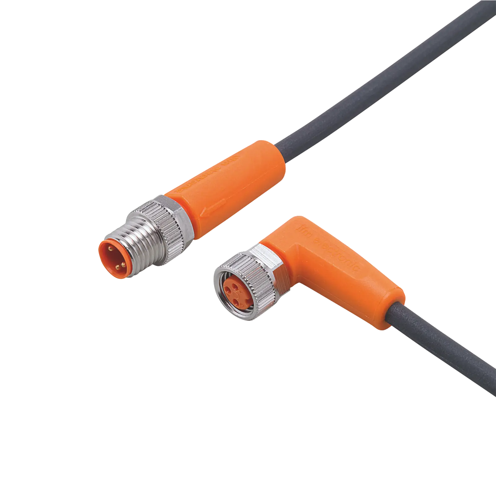 Produktfoto 1 von Verbindungskabel <50VAC 2m PUR Gehäuse TPU orange FKM IP65/67-69K