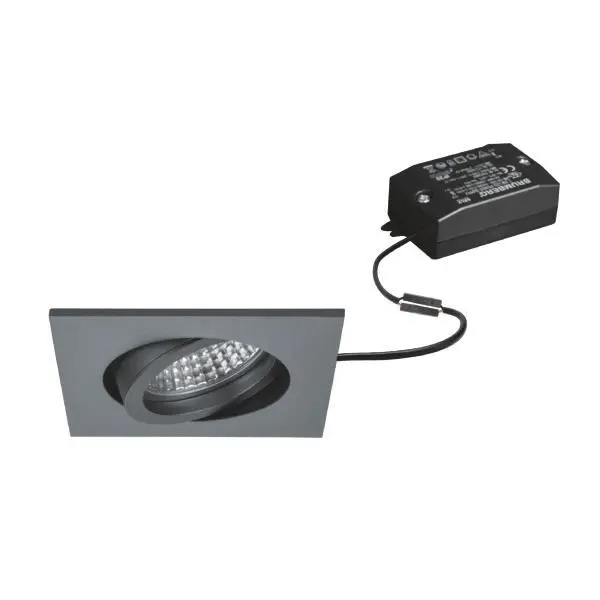 Produktfoto 1 von LED-Einbaustrahler 230V,6W,3000K,tit.