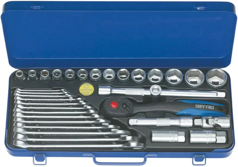Produktfoto 1 von 1/2Z Steckschlüsselgarnitur 33tlg Satz 1/2Z Vierkant-Antrieb 50860301580