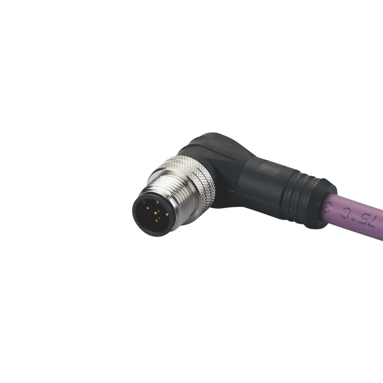 Produktfoto 1 von Anschlusskabel m.Stecker <30VAC 10m PVC Geh. TPU schwarz IP68