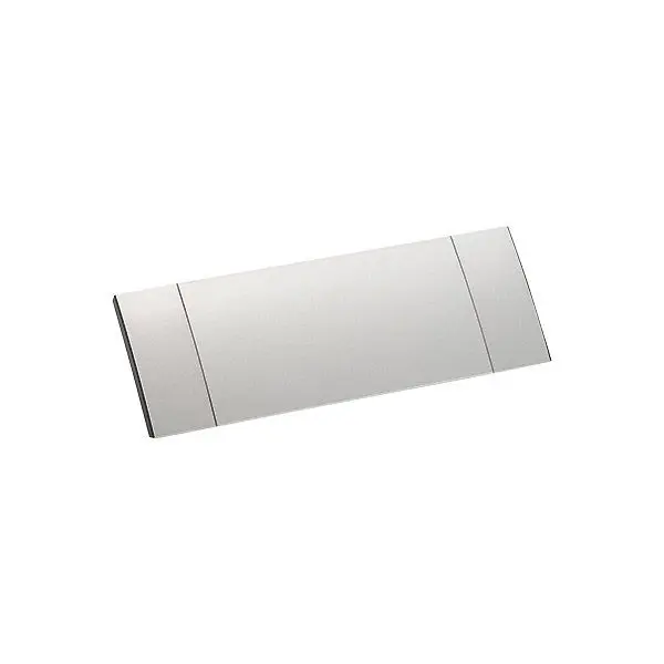 Produktfoto 1 von Abdeckung Power Frame Cover ALU lackiert Inox für Steckdoseneinheit 3-fach