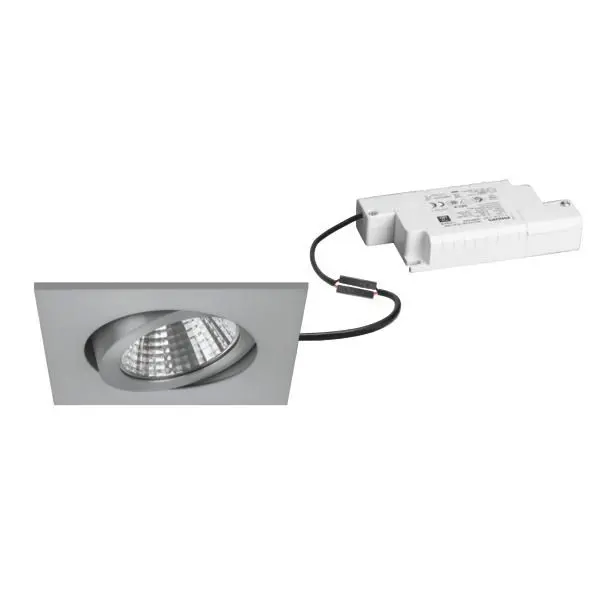 Produktfoto 1 von LED-EBS, 7W, 230V alu matt Konv.TRIACdimmb.