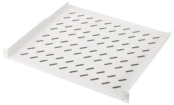 Produktfoto 1 von DIGITUS 1HE Fachboden z.Festeinbau grau perforiert bis zu 15kg 45x483x400mm