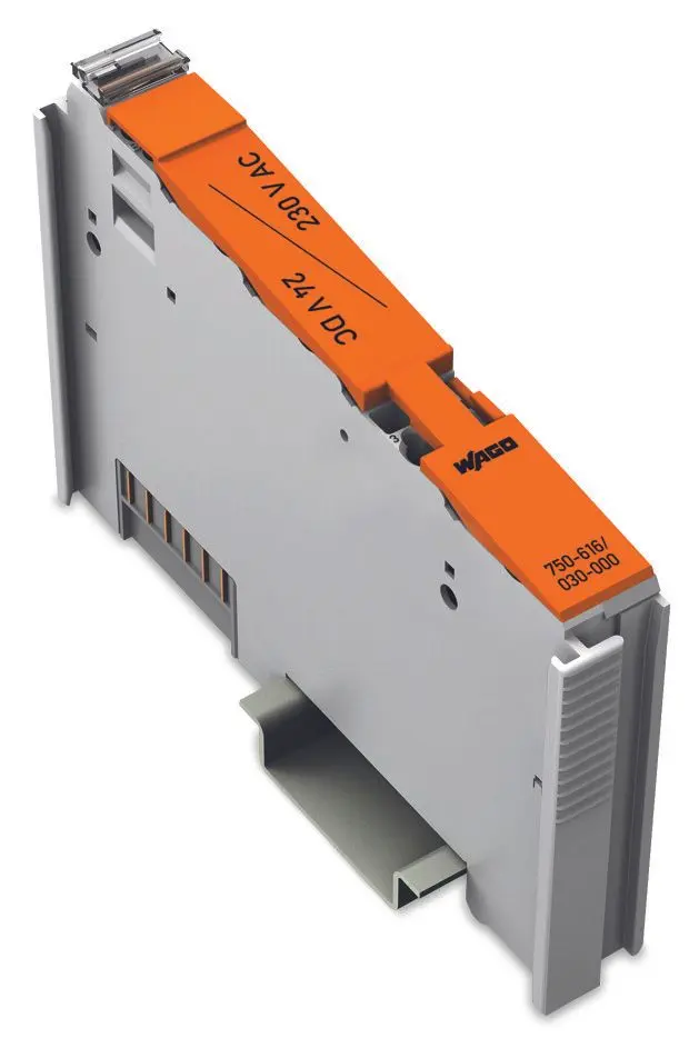 Produktfoto 1 von Distanzmodul,DC 24 V /AC 230 V,lichtgrau