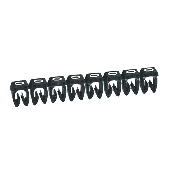 Produktfoto 1 von Kennzeichnungssystem CAB 3,f. 1,5 bis 2,5mm²,Ziffer:0Schwarz