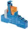 Produktfoto 1 von Koppelrelais mit Push-In-Klemmen, 2 Wechsler 8 A, Spule 110 V AC