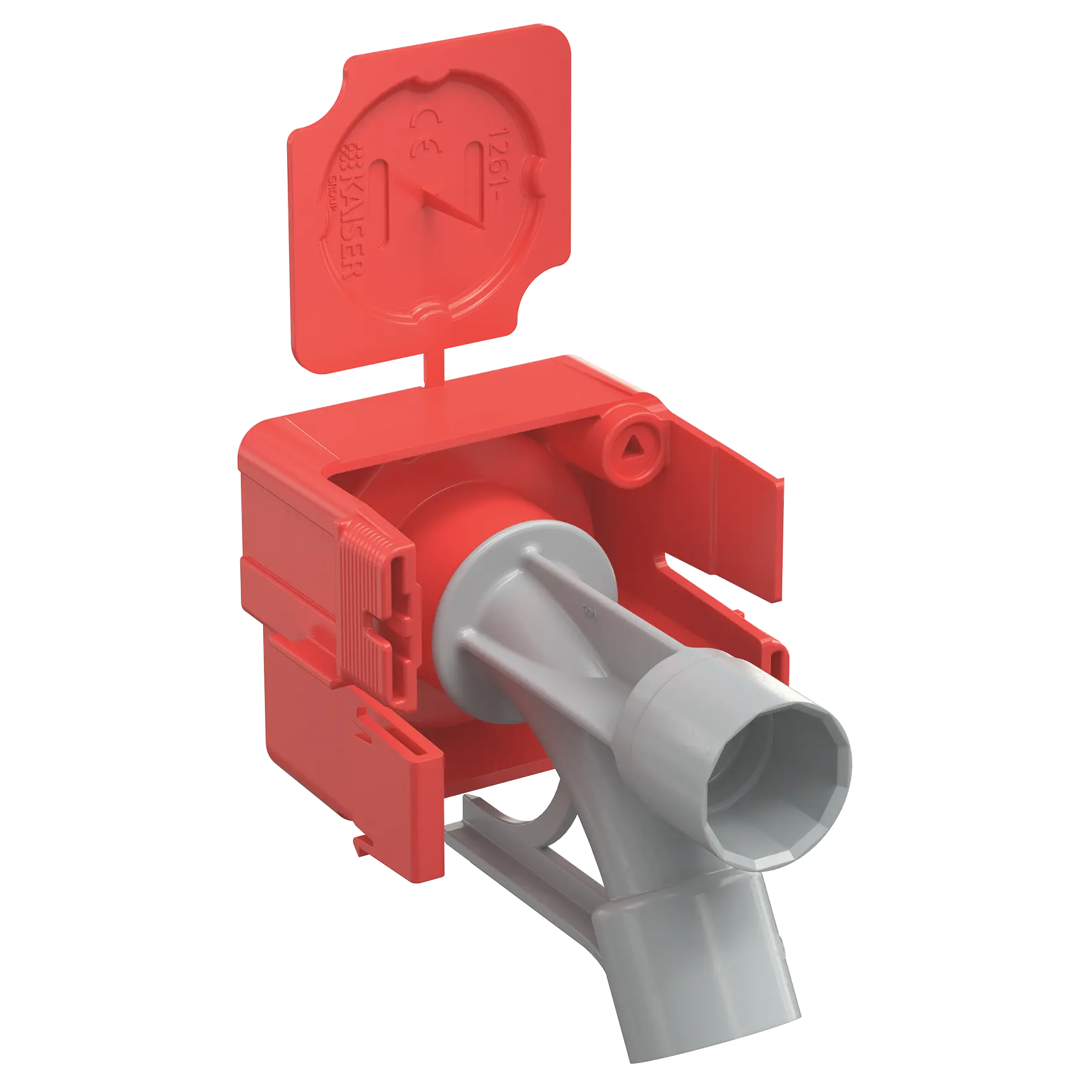Produktfoto 1 von Betonbau B² Wand-und Deckenkrümmer 30° f.Ø20mm Rohre m.Magnetaufnahme