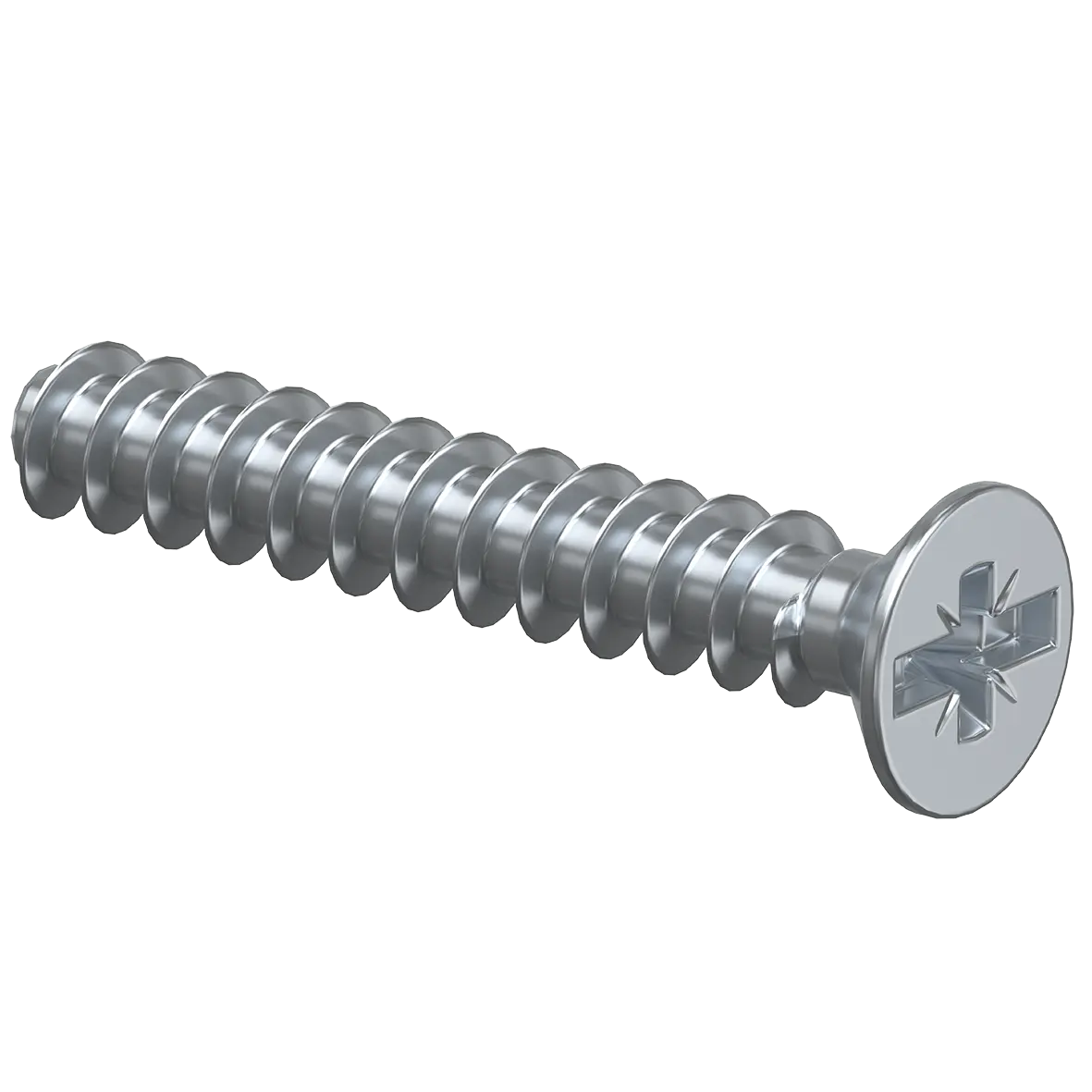 Produktfoto 1 von Geräteschraube PlusMinus Ø3,2x20mm gvz