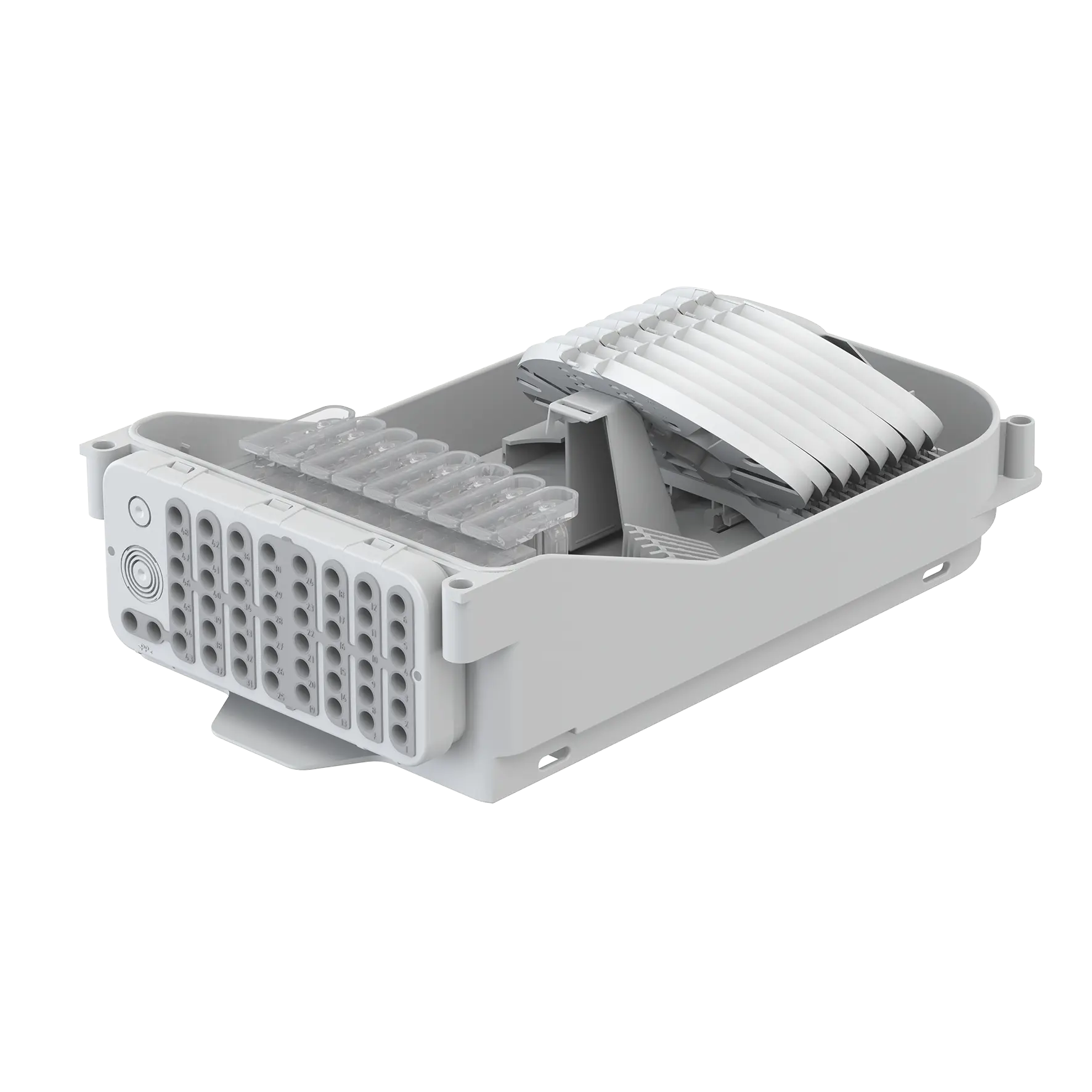 Produktfoto 1 von Connectivity Spleißverteiler Gehäuse FMP 96 Fasern HS 48 Ausgänge