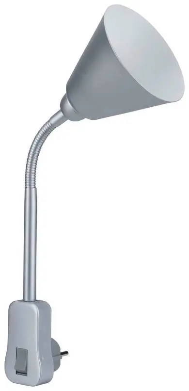 Produktfoto 1 von AS Steckerl Junus E14 grau Flexarm